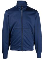 TOM FORD veste zippée à col montant - Bleu