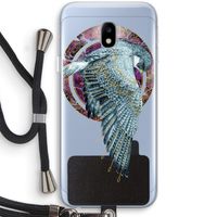 Golden Falcon: Samsung Galaxy J3 (2017) Transparant Hoesje met koord