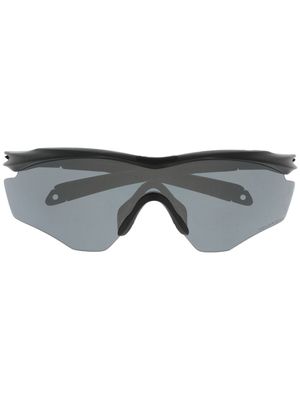 Oakley lunettes de soleil à monture oversize - Noir
