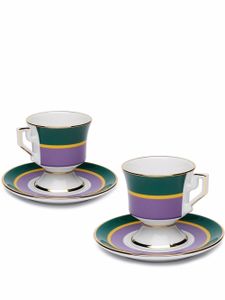 La DoubleJ lot de 2 tasses à espresso - Violet