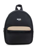 BOSS Kidswear sac à dos bicolore à logo imprimé - Noir