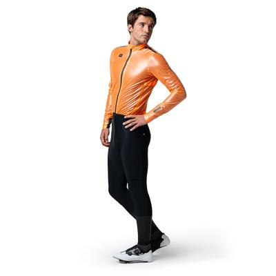 Gobik Pluvia 2.0 Blazing Orange waterdichte fietsjas heren Gobik Pluvia 2.0 Blazing Orange waterdichte fietsjas heren