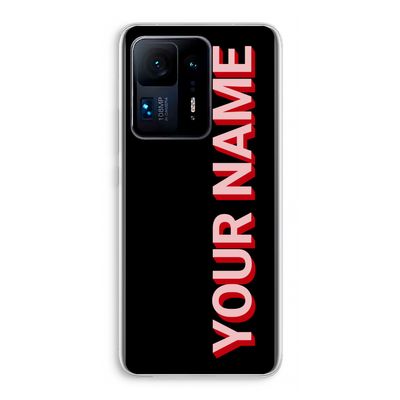 Namecase: Xiaomi Mi Mix 4 Transparant Hoesje