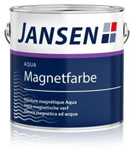 jansen aqua magneetverf donkergrijs 750 ml