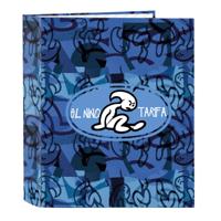 Ringmap El Niño Roller Blauw Zwart A4 27 x 33 x 6 cm