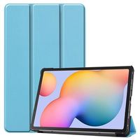 Tri-Fold Series Samsung Galaxy Tab S6 Lite 2020/2022 Folio Case - Babyblauw