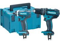 Makita DLX2131ZJ 18V combiset (Bodies) DHP482 accu klopboormachine + DTD152 slagschroevendraaier | zonder accu&apos;s en lader