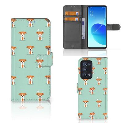 OPPO Reno 6 Pro Plus 5G | Telefoonhoesje | Met pasjeshouder | Pups OPPO Reno 6 Pro Plus 5G | Telefoonhoesje | Met pasjeshouder | Pups