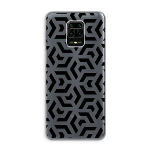 Crazy pattern: Xiaomi Redmi Note 9 Pro Transparant Hoesje