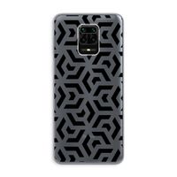 Crazy pattern: Xiaomi Redmi Note 9 Pro Transparant Hoesje