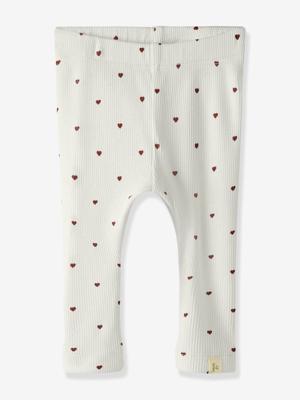 Legging babymeisje LIL'ATELIER BABY c½urs ecru Legging babymeisje LIL'ATELIER BABY c½urs ecru