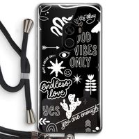 Good vibes: Xiaomi Mi Mix 2 Transparant Hoesje met koord