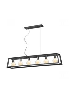 Besselink licht F611106-21 plafondverlichting Zwart E27 LED A