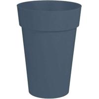 Hoge ronde vaas - EDA - Toscane - Ø 46 cm - 67 cm L - Binnen/buiten - Ø 46 x H. 65 cm - Denimblauw