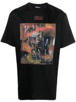 Raf Simons t-shirt à imprimé graphique - Noir - thumbnail