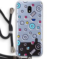 8-bit N°9: Samsung Galaxy J3 (2017) Transparant Hoesje met koord