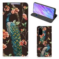 Samsung Galaxy S20 | Hoesje maken | Pauw met Bloemen
