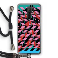 Skew Blush 2: Xiaomi Redmi 9 Transparant Hoesje met koord