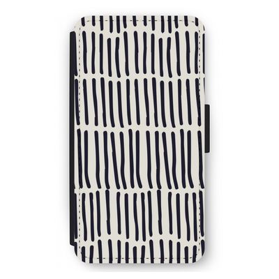 Moroccan stripes: iPhone 12 mini Flip Hoesje