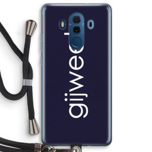 Gijweet: Huawei Mate 10 Pro Transparant Hoesje met koord
