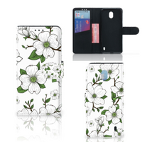 Nokia 1 Plus Hoesje Dogwood Flowers - thumbnail