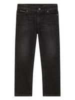 Dolce & Gabbana Kids stonewashed straight-leg jeans - Noir - thumbnail