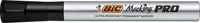 Bic markeerstift Marking Pro, beitelpunt, zwart - thumbnail