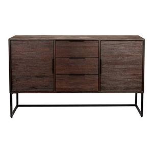 by fonQ Checkers Dressoir Hoog - Teakhout