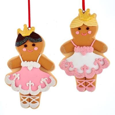 Ornament claydgh ontbijtkoek bal l12.5cm - Kurt s adler