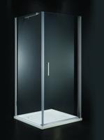 Aqua Royal Douchecabine Vierkant 100X100X200 cm 6 mm Veiligheidsglas - Douchecabine Zonder Douchebak