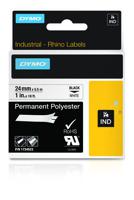 DYMO 1734523 labelprinter-tape Zwart op wit - thumbnail