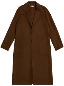 Jason Wu manteau en laine à simple boutonnage - Marron