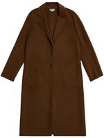 Jason Wu manteau en laine à simple boutonnage - Marron