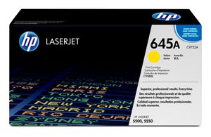 HP 645A originele gele LaserJet tonercartridge