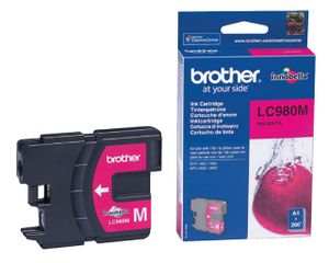 Brother LC-980M inktcartridge 1 stuk(s) Origineel Magenta