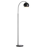 Leen Bakker - Vloerlamp Dina - 148 X 24 Cm - Metaal - Zwart