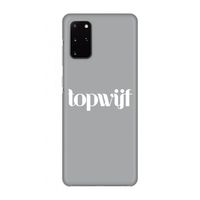 Topwijf Grijs Wit: Volledig geprint Samsung Galaxy S20 Plus Hoesje