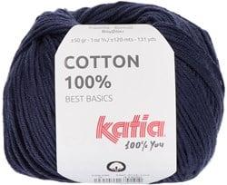 Katia Cotton 100% 005 Zeer donker blauw