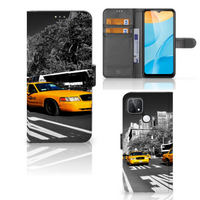 OPPO A15 Flip Cover New York Taxi