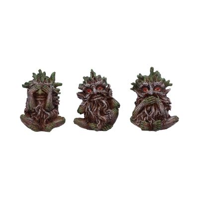 Nemesis Now Beelden Ents Set van 3 - Horen Zien Zwijgen (10 cm)