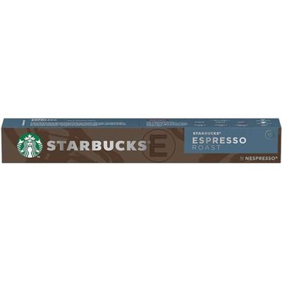 Koffiecapsules met doos Nestlé STARBU.DARK ESPRESSO 10C