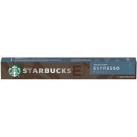 Koffiecapsules met doos Nestlé STARBU.DARK ESPRESSO 10C