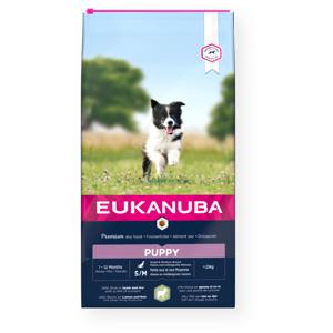 Eukanuba Puppy Small Medium met lam & rijst hondenvoer 2 x 12 kg