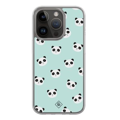 iPhone 13 Pro hybride hoesje - Panda print