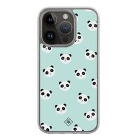iPhone 13 Pro hybride hoesje - Panda print