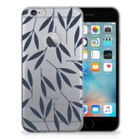 Apple iPhone 6 Plus | 6s Plus | TPU Case | Leaves Blue