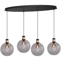 Masterlight HanglampLazise 2 4x Ø 25cm goud met zwart - 2944-05-02-100-40425