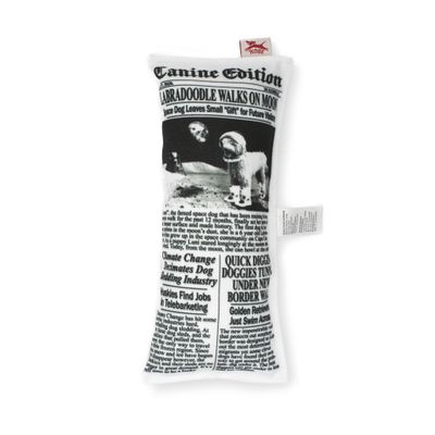 Kikkerland Fake News krant hondenspeeltje Kikkerland Fake News krant hondenspeeltje