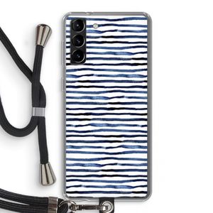 Verrassende lijnen: Samsung Galaxy S21 Plus Transparant Hoesje met koord