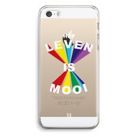 Het Leven Is Mooi: iPhone 5 / 5S / SE Transparant Hoesje